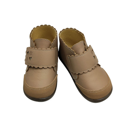 Botín lavable en camel de niña