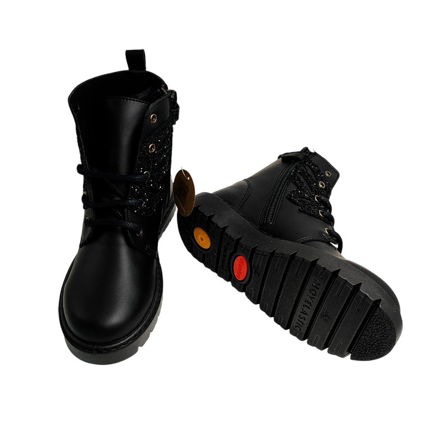 Botín Titanitos cordones y cremallera