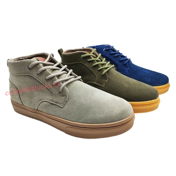 Botín casual hombre de serraje Yumas