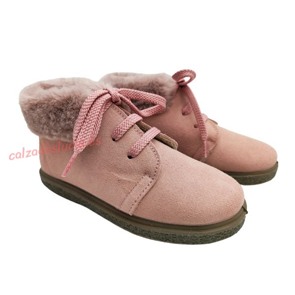 Botín de niña con cordones Vul-Peques