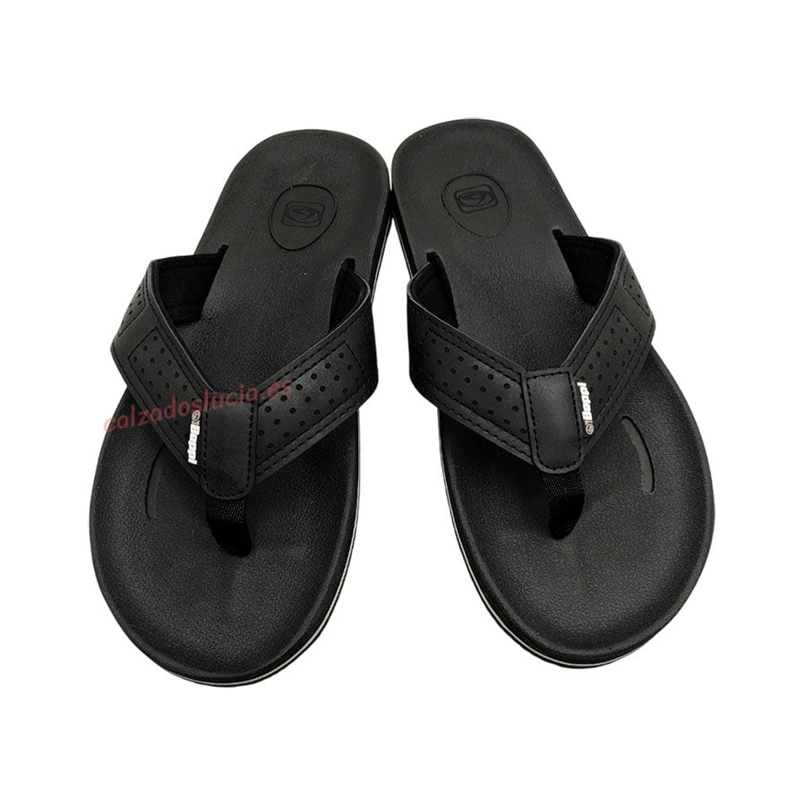 Chancla de hombre en negra de Beppi