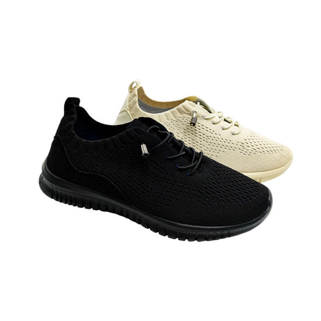 Zapatilla de punto elástico Yumas modelo Penélope