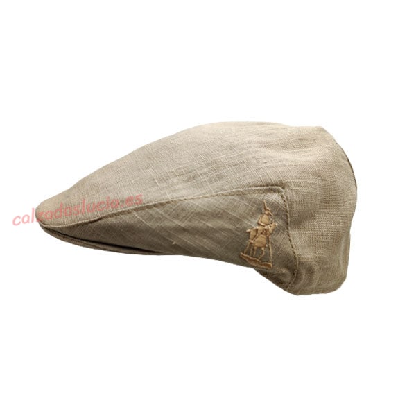 Gorra de lino para hombre