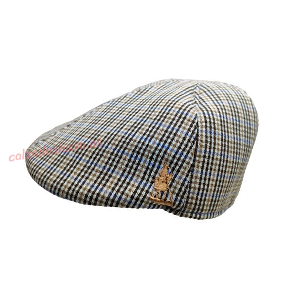 Gorra cuadros de verano