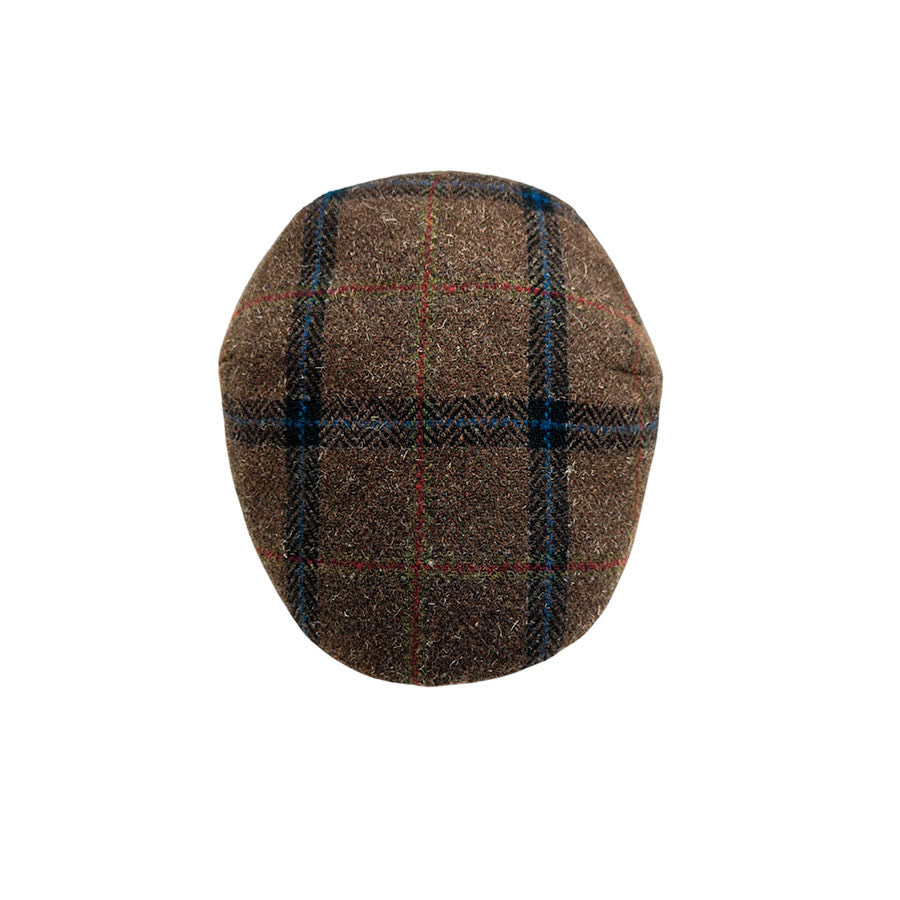 Gorra marrón de invierno para hombre