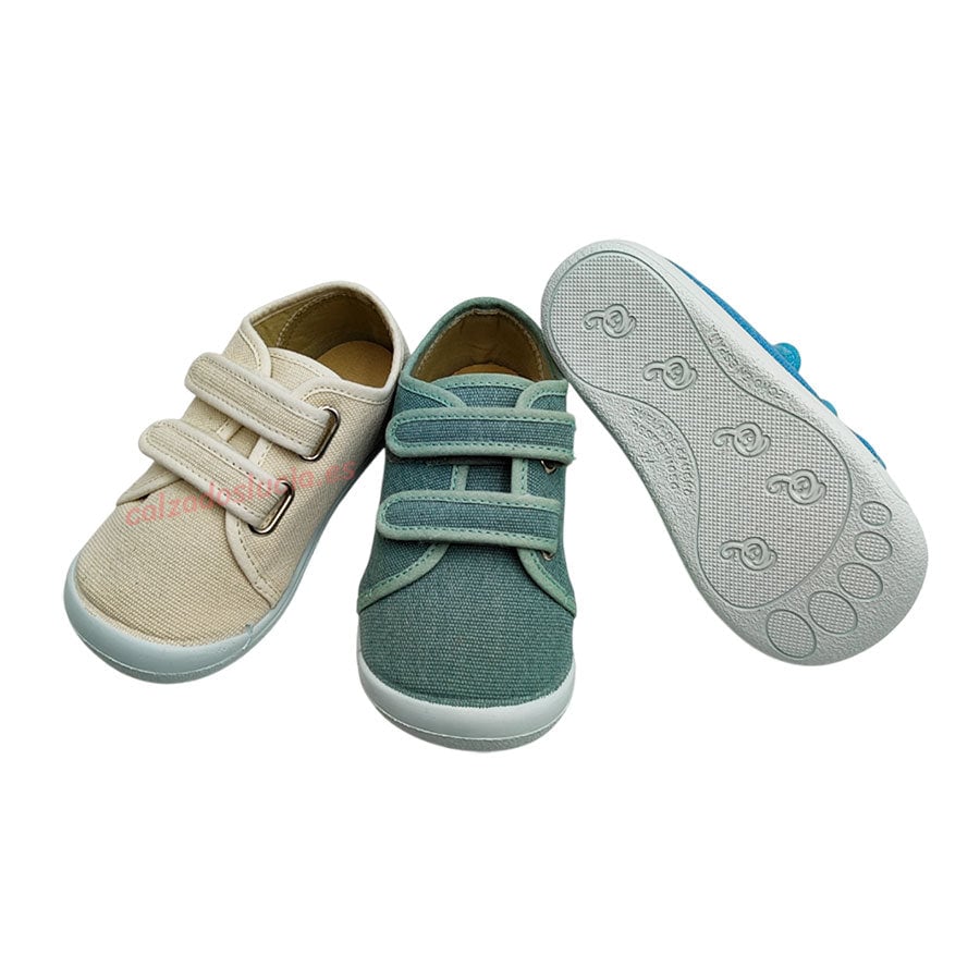 Zapatilla respetuosa de lona para niños Vul-Peques