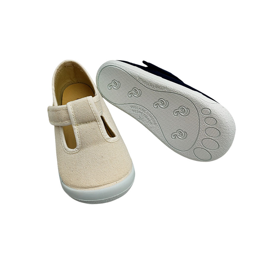 Loneta de niño con puntera y velcro