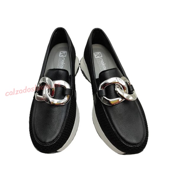 Mocasín de mujer Rieker para verano