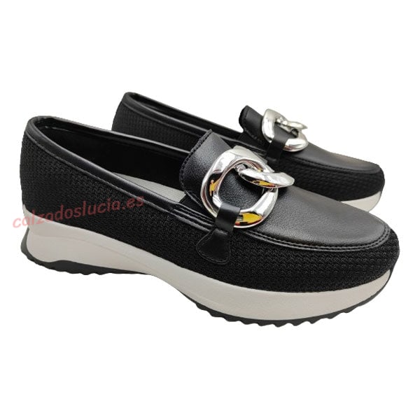 Mocasín zapatilla Rieker de mujer