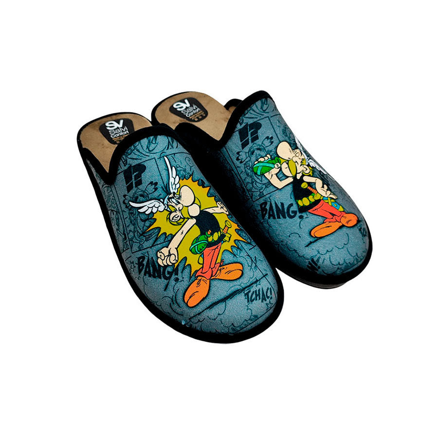 Zapatilla de casa Astérix de Salvi Calzados