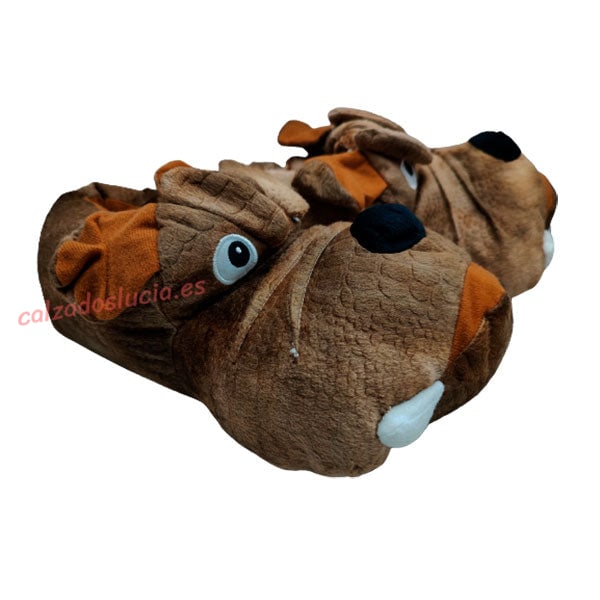 Pantufla perro para regalar