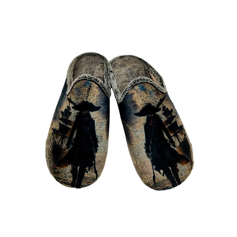 Pantufla barco pirata para hombre