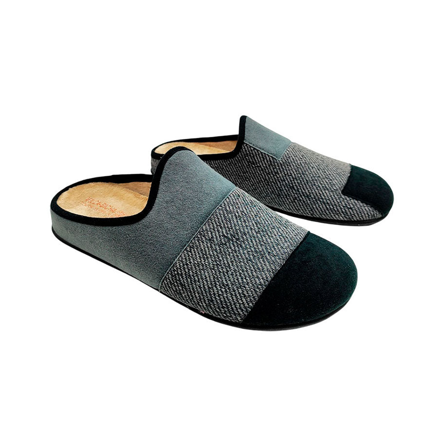 Pantufla gris de hombre Vulca-Bicha