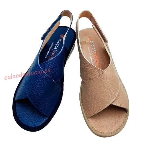 Sandalia cruzada Doctor Cutillas mujer