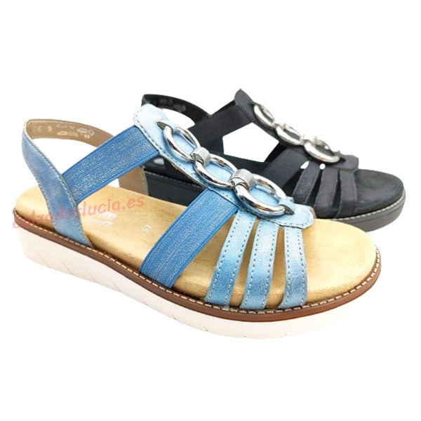 Sandalia plantilla extraíble