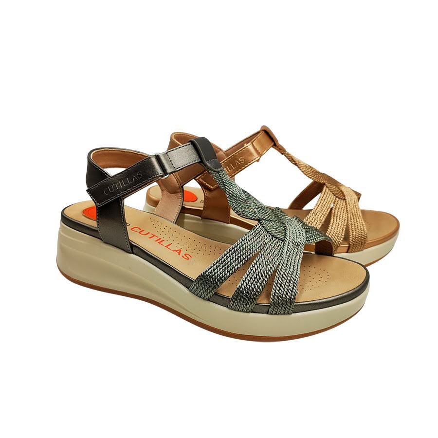 Sandalia plataforma y cuña Doctor Cutillas 31616