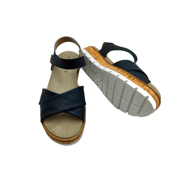 Sandalia azul marino Doctor Cutillas mujer