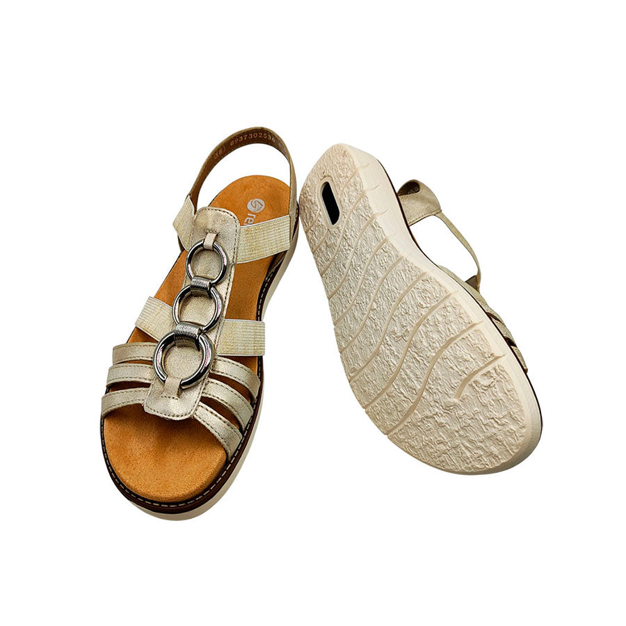 Sandalia Remonte D2073 oro