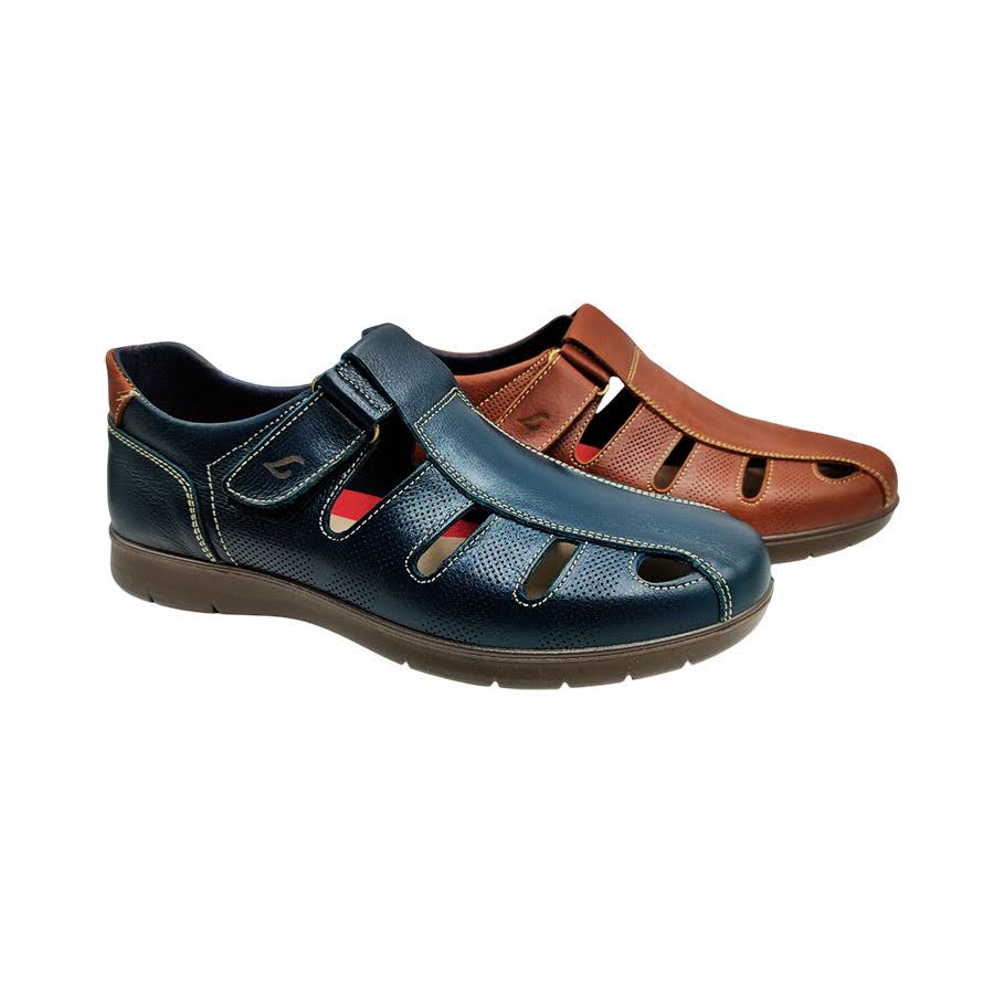 Sandalia azul marino Luisetti hombre