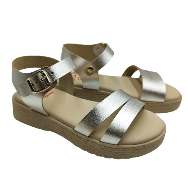 Sandalia Titanitos para niña en dorada