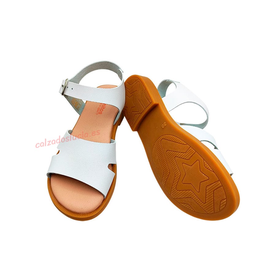 Sandalia descubierta para niña Titanitos