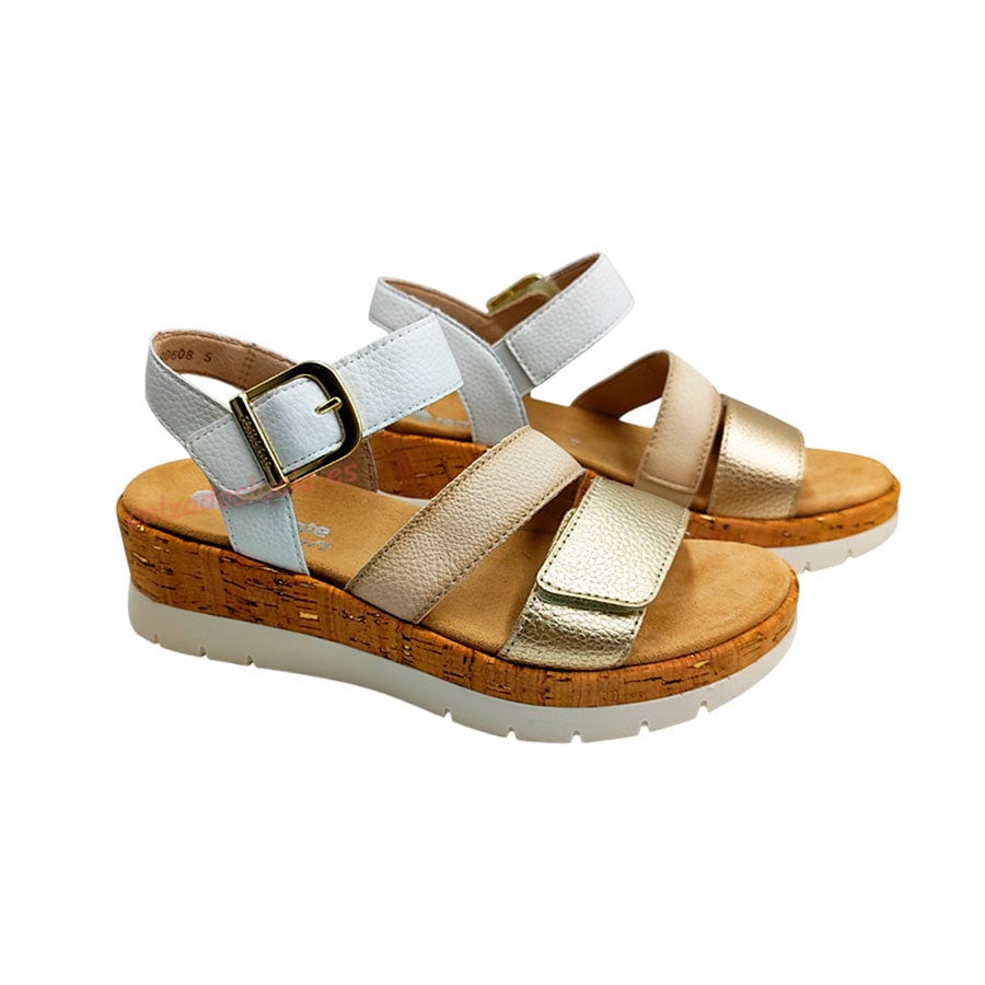 Sandalia tiras de velcro Remonte D2P50