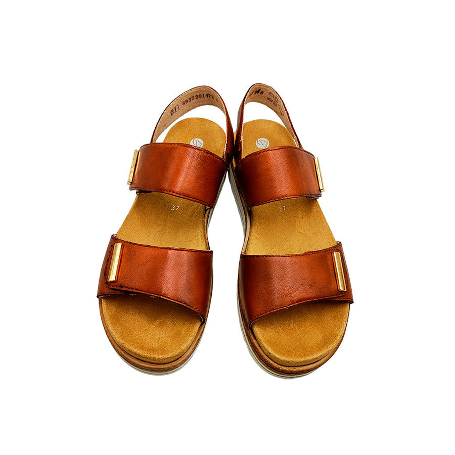 Sandalia acolchada con plantilla para mujer