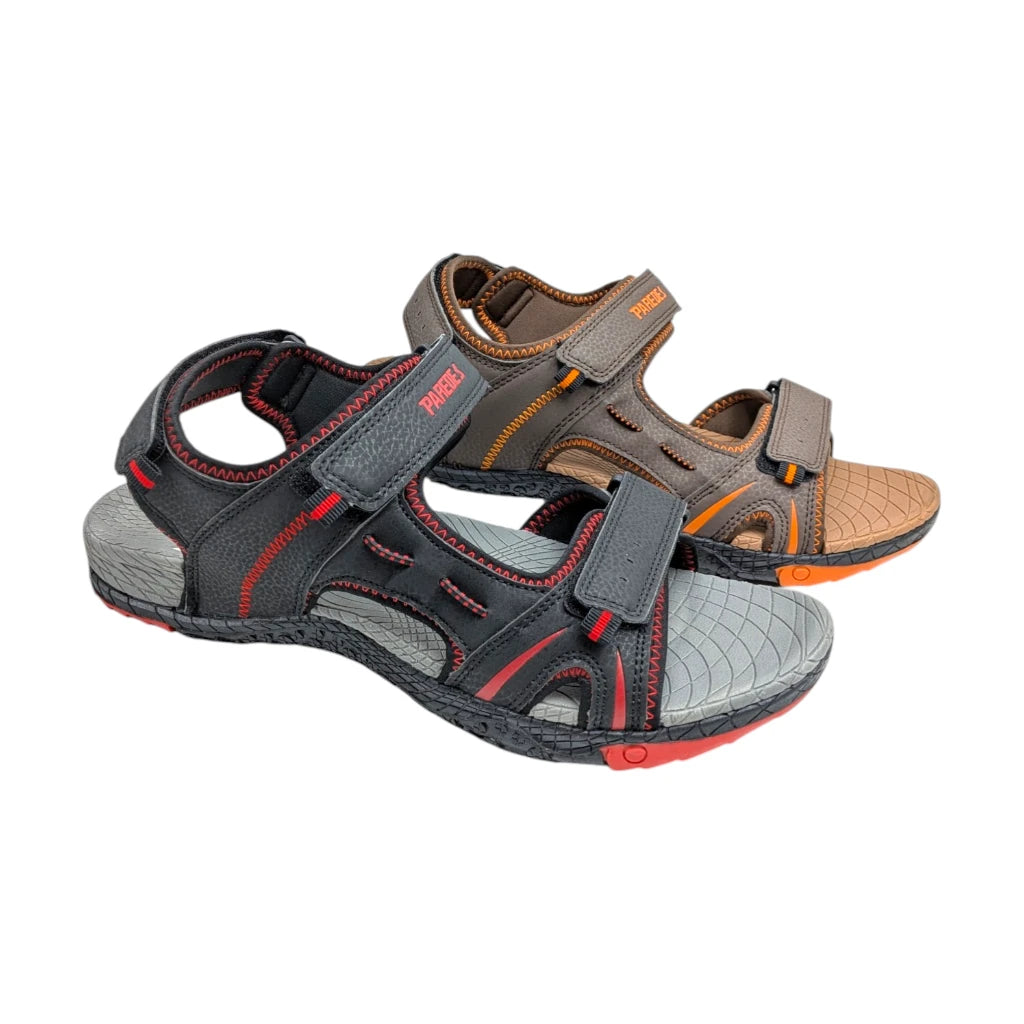 Sandalias de montaña Paredes Ifaty para hombre en colores negro y marrón.