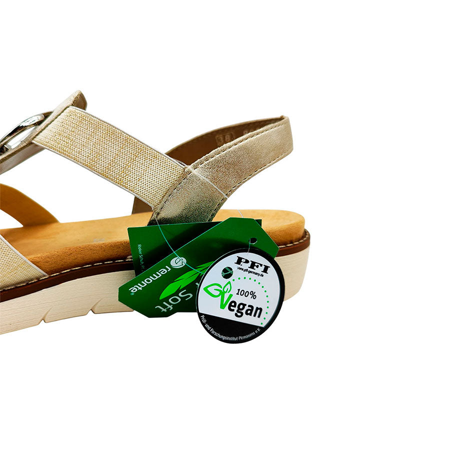 Sandalia vegana de mujer Remonte
