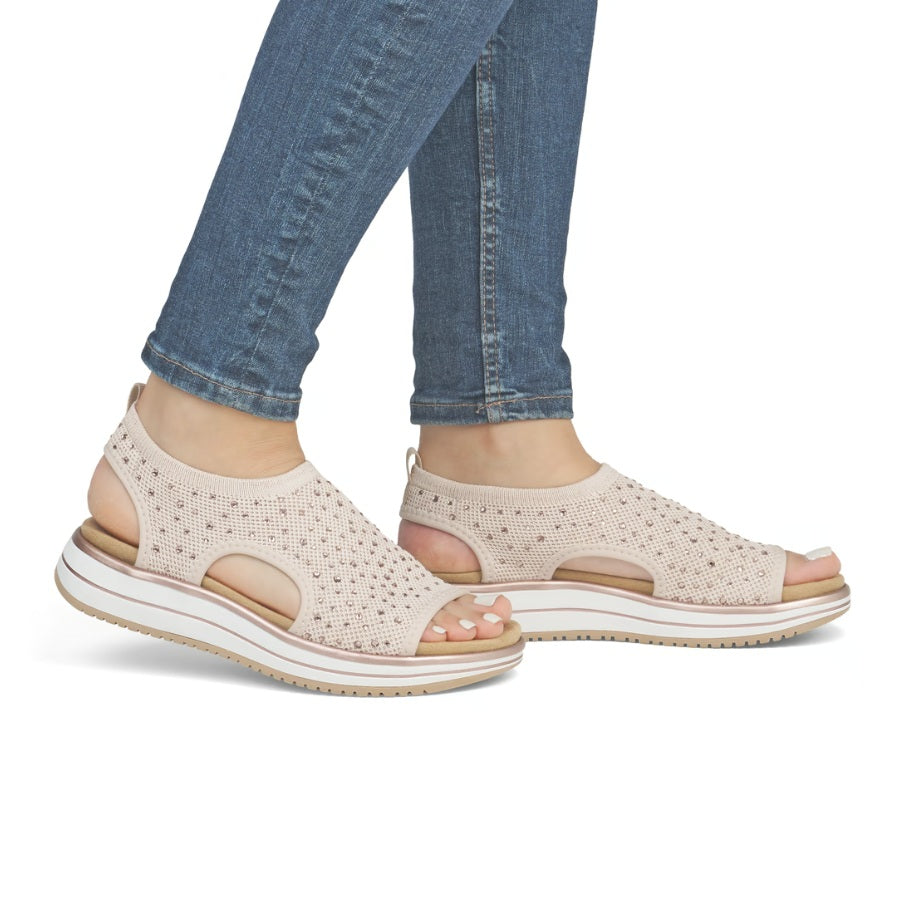 Sandalia deportiva Remonte plataforma