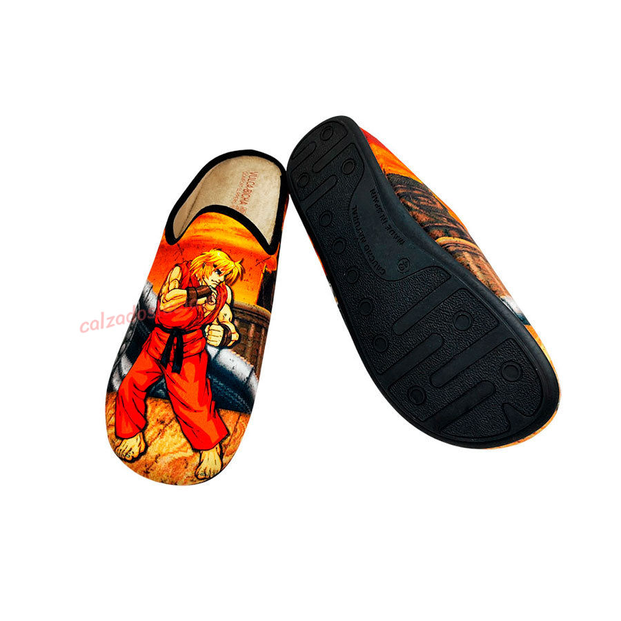 Zapatilla de fantasía de casa para hombre