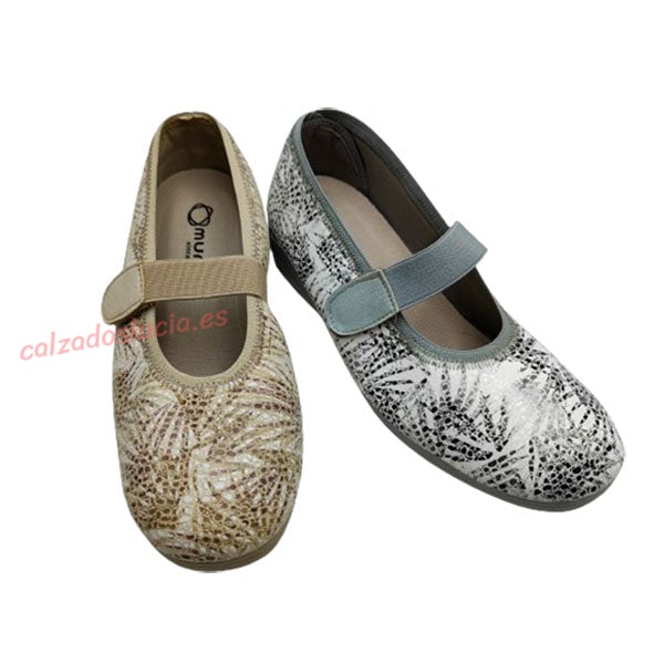 Zapatilla para pies deformados de mujer