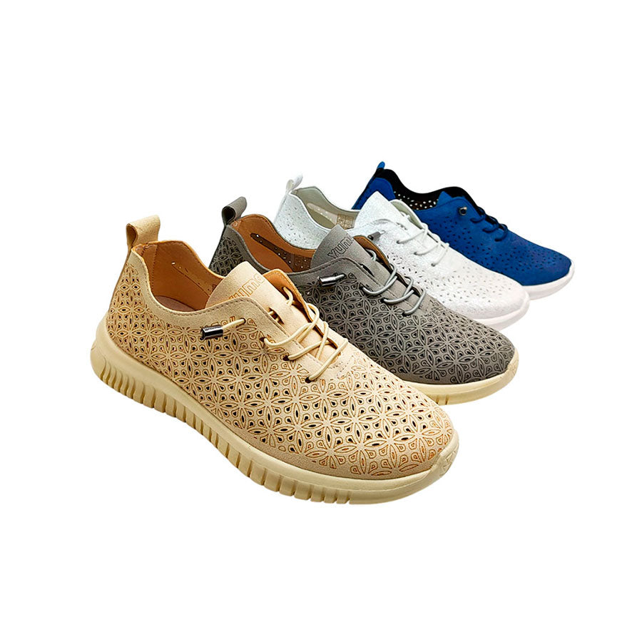 Zapatilla Curazao de Yumas en beig