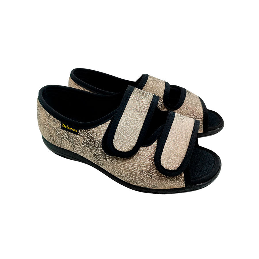 Zapatilla sandalia extra ancha Salemera