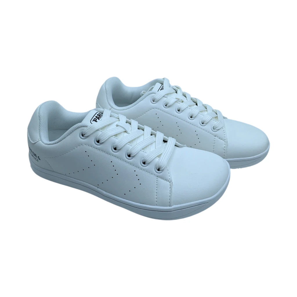 Zapatilla barefoot Paredes modelo Torla color blanco.