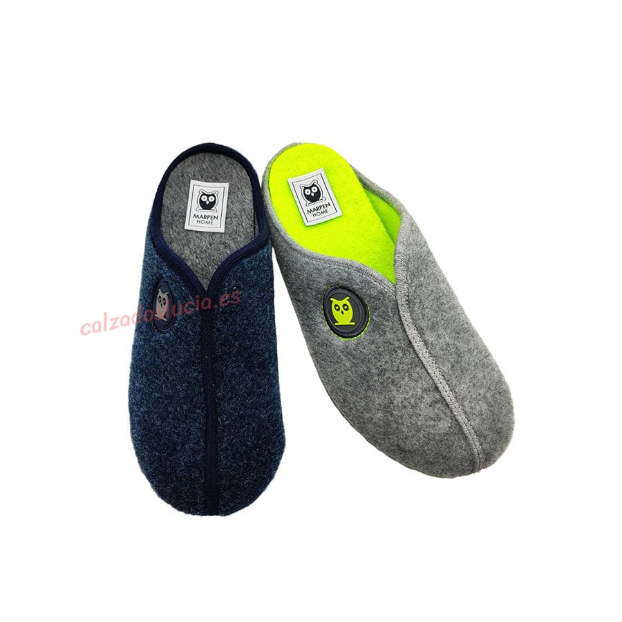 Zapatilla de casa minimalista de hombre