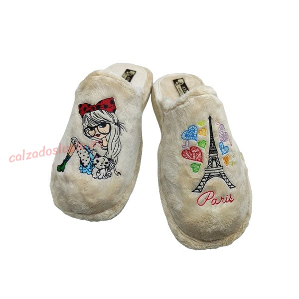 Pantufla de casa Andinas de mujer