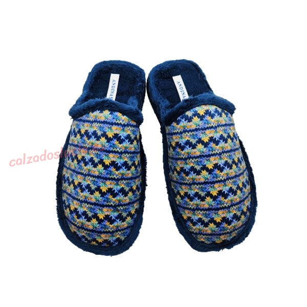 Zapatilla casa cenefas de Andinas