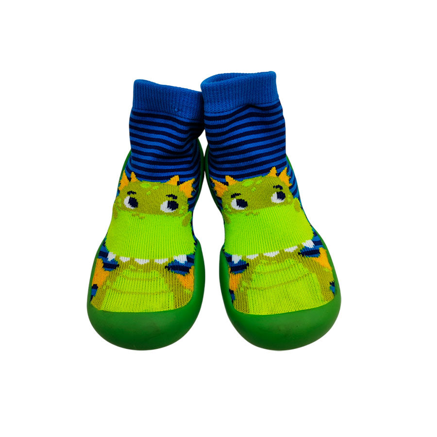 Zapatilla de casa para bebé en forma de calcetín