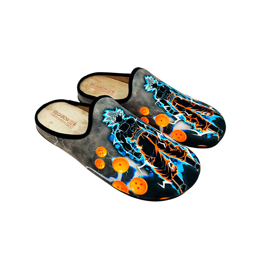 Zapatilla de casa divertida para chico Vulca-Bicha