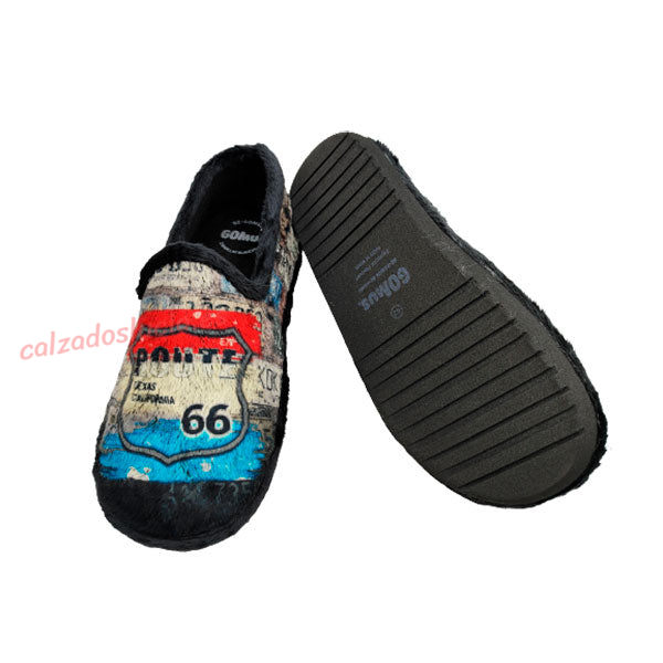 Zapatilla casa invierno hombre de Gomus