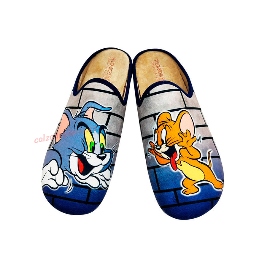 Zapatilla casa invierno Vulca-Bicha fantasía de hombre