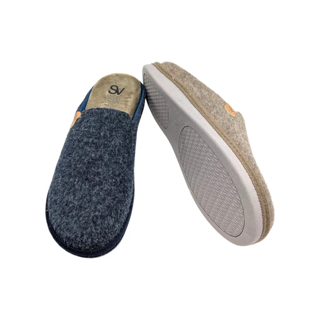 Suela aislante y ligera de la zapatilla de casa para hombre Salvi Confort 47L-000