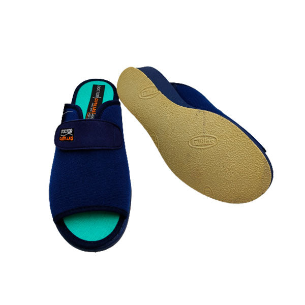 Zapatilla de casa con cuña y antivirus DC
