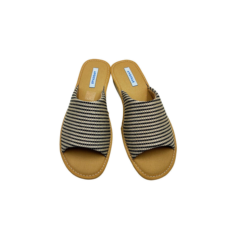 Zapatilla de casa de mujer con cuña baja de Andinas