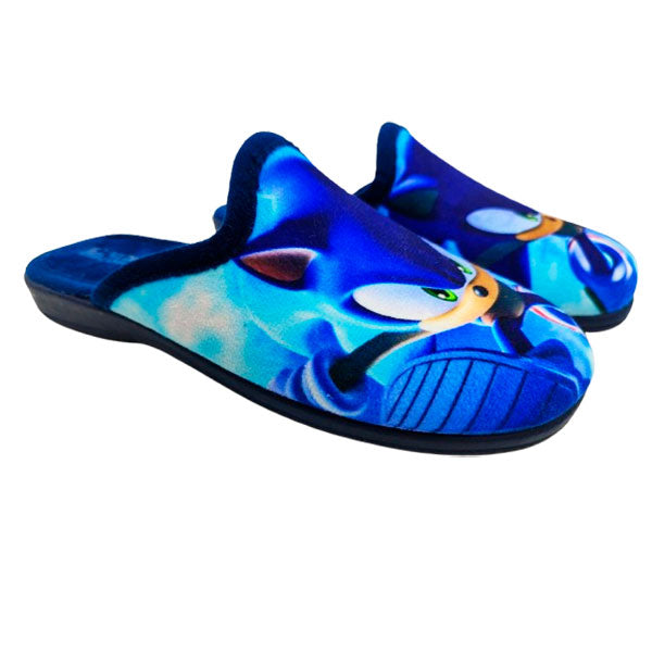 Zapatilla de casa sin talón para niños en invierno