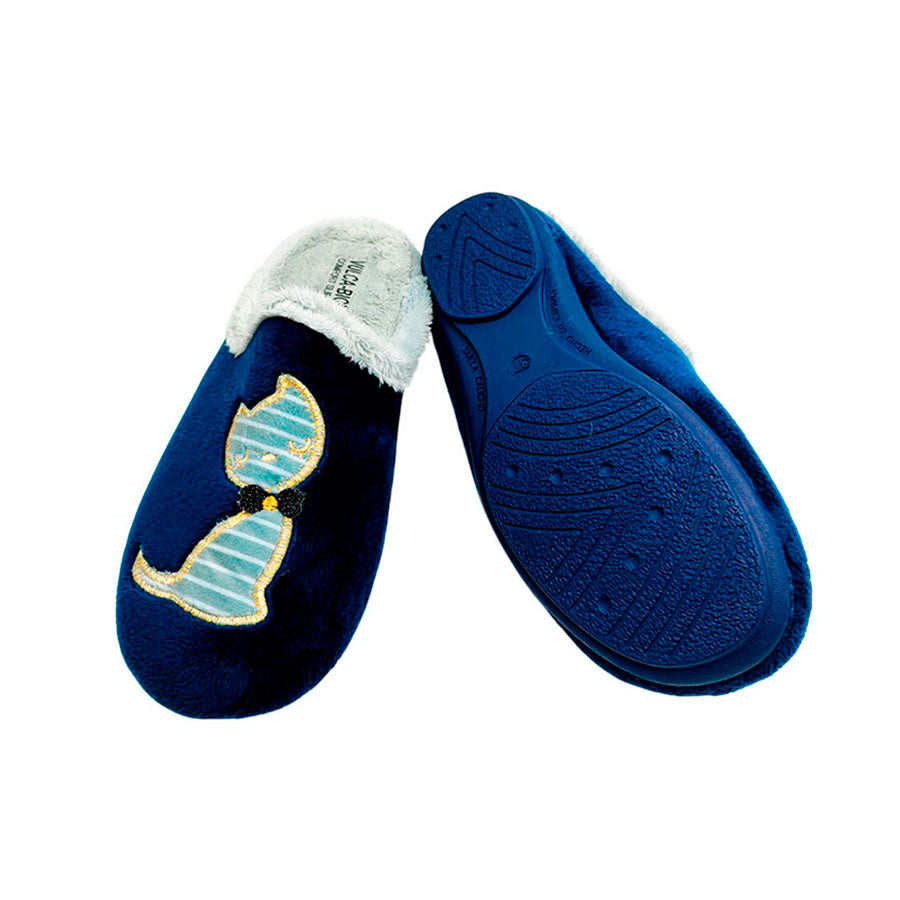 Zapatilla casa gatitos de Vulca-Bicha para chica