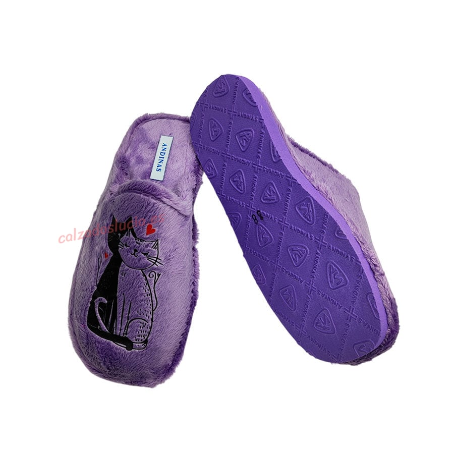 Pantufla Andinas de invierno para chica