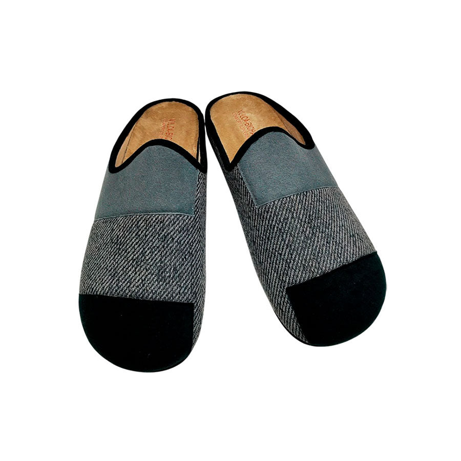 Pantufla de casa hombre con plantilla extraíble