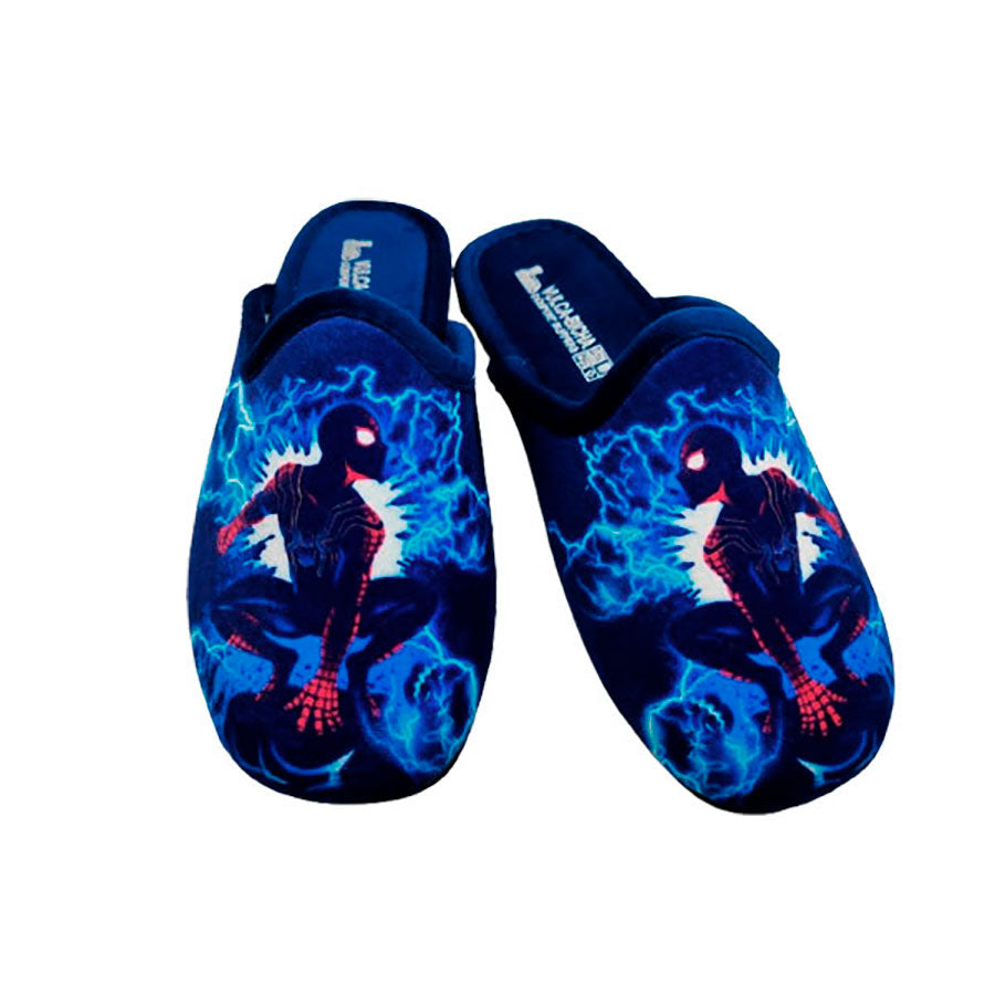 Zapatilla de casa para niños de araña